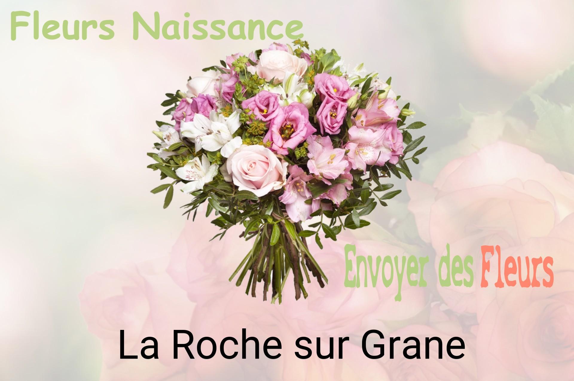 Bouquet de fleurs de naissance livré à La Roche-sur-Grane